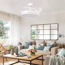 Ceiling Fan - White - View 3