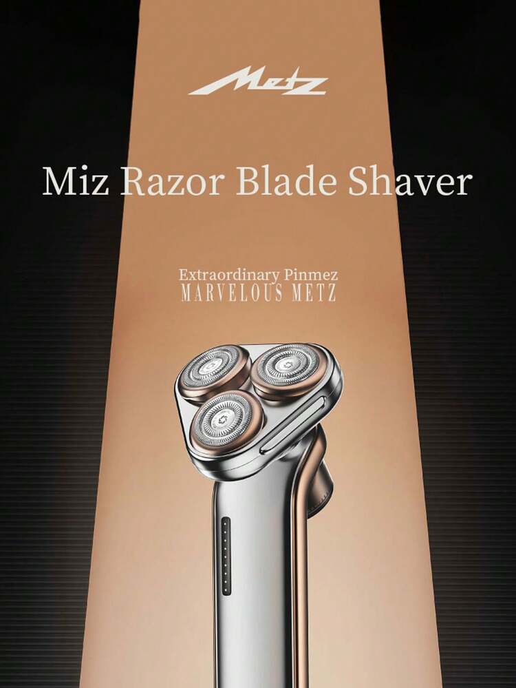 SKYWORTH Creavin/Meizi 鼻毛修剪器 + 电动剃须刀 + 豪华礼盒套装，电动剃须刀，700mAh 大容量电池，IPX7 级防水，干湿两用，全身可水洗，3 片不锈钢刀片，一键启动，钛灰色高级配色，适合淋浴时使用，减少皮肤刺激，是旅行、露营、健身房、办公室的理想之选。 - 彩色 - 查看 8