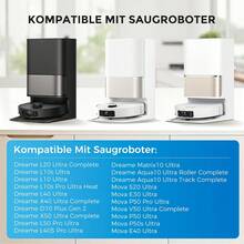 Pack Of 10 Vacuum Cleaner Bags For Dreame L10s Ultra Gen 2/Gen 3/X30/X40/X50 Ultra/L10s Pro/L40/L50/Aqua10/Matrix 10 Ultra/Mova E30 Ultra/P50/P10/E40 Vacuum Cleaner, 3.2 Large Capacity Vacuum Cleaner - View 3