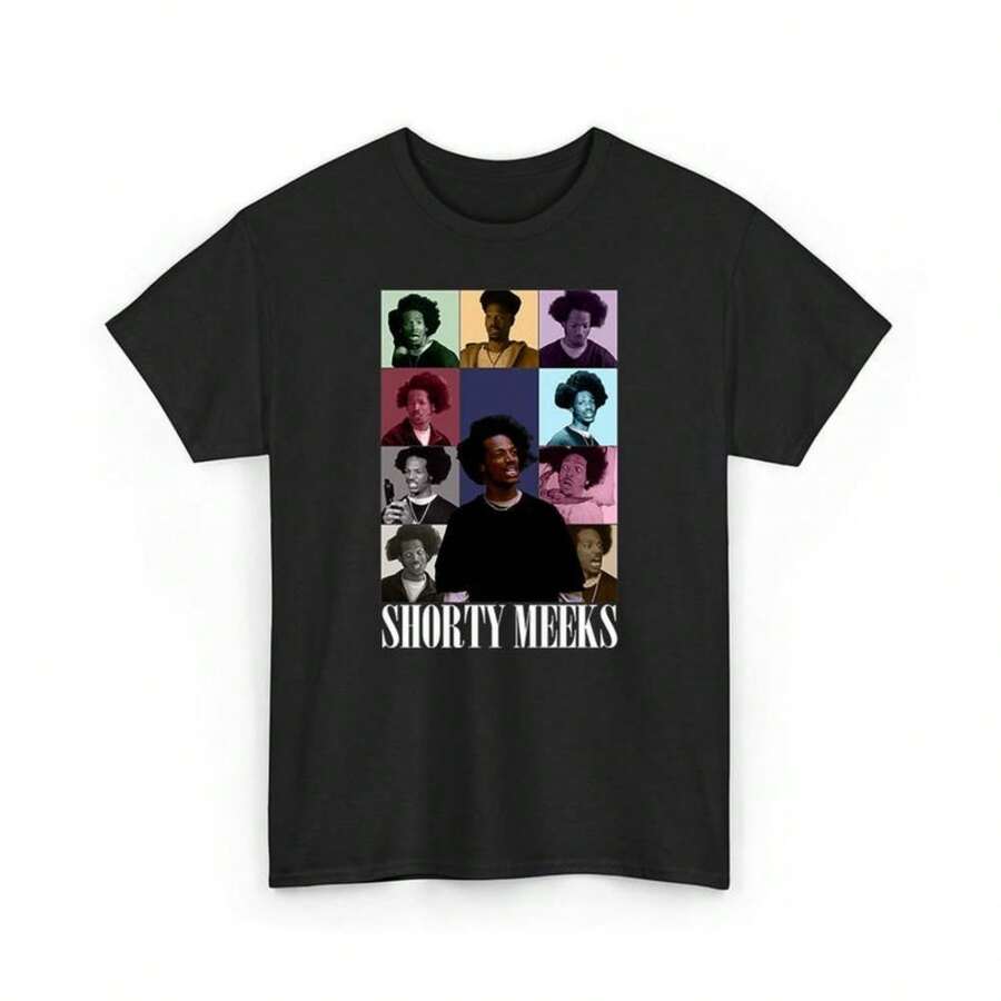 Camiseta de la gira The Eras de Shorty Meeks (Marlon Wayans), sudadera de Shorty Meeks - Negro - Ver 1