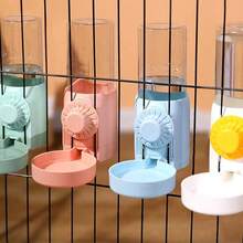 1件宠物用品，壁挂式宠物饮水器，猫咪水杯悬挂式水瓶，防溢狗咪饮水器，免喷水饮水器 - 500ml - 查看 8