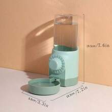 1件宠物用品，壁挂式宠物饮水器，猫咪水杯悬挂式水瓶，防溢狗咪饮水器，免喷水饮水器 - 500ml - 查看 12