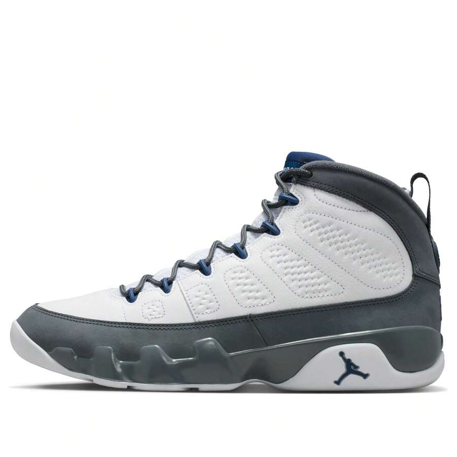 Air Jordan 9 Retro 'Flint Grey French Blue' - Xám - Xem 1