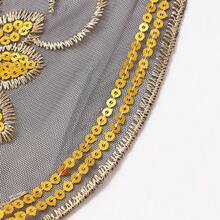 Elegant Long Tassel Chiffon Shawl For Bridesmaid And Wedding Party Evening Dinner Elegant Name Lady Summer Winter Spring Autumn - Multicolor - View 6