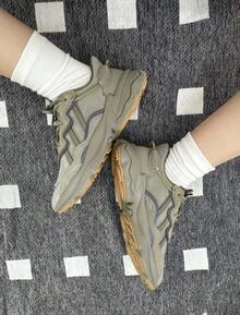 Giày thể thao cổ thấp adidas Originals Ozweego Trace Cargo, unisex, màu xanh ô liu. - Màu xanh Ô liu - Xem 3