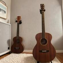 1/2pcs Fashionable Guitar Wall Mount - Includes Hook, Easy Installation, Guitar Stand - Suitable For All Sizes Of Guitar, Bass, Mandolin, Banjo, Ukulele, Musical Instrument Display Rack, Musical Instrument Accessories, Guitar Accessories - Multicolor - View 7