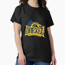 Dragons Women S College Sweatshirt Ppdxl01 Classic T-Shirt - 黑色 - 查看 1