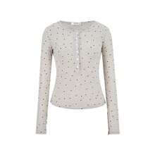 Women Tops - Khaki - View 6