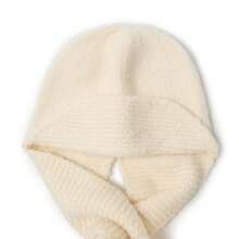 Khăn choàng có mũ XTEP màu trắng kem, thích hợp để sử dụng hàng ngày. - trắng - Xem 3