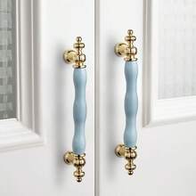 2pcs/1pc Cute Pink Ceramic Handle With Zinc Alloy Base - Retro Style, Suitable For Dresser Drawers, Cabinets, Antique Cabinets - Great For Home Decor - View 7