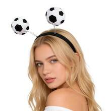 2pcs World Cup Soccer Headband, Felt Football Headband Party Cheer Prop - Multicolor - View 1