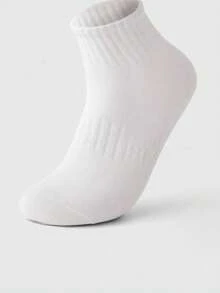 12/6/3 Pairs Breathable Sports Socks, Unisex Odor-Resistant Short Socks, Quick-Drying Anti-Bacterial Ankle Socks, Suitable For Sports And Casual Wear - Multicolor - View 5