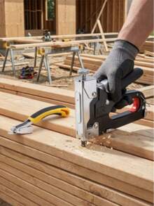 Heavy Duty 4-In-1 Stapler - Made Of Durable Carbon Steel, With Non-Slip Handle, Precise Striking Mechanism Ensures Long-Term Excellent Performance - Multiple Styles - View 5