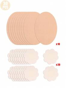 20pcs Thigh Chafing Guards And Nipple Covers Set, Invisible Skin-Friendly Adhesive Pads Designed To Prevent Friction And Conceal Under Clothing - A - View 9