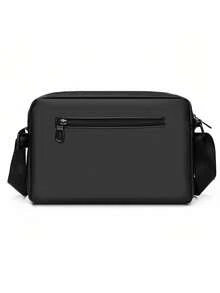 peach tree Men's Shoulder Leather Casual Crossbody Bag, Top Layer Of Cowhide Handbag, Fashionable Leather Bag, Tote Bags For University - Multicolor - View 10