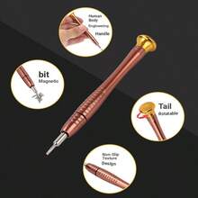 25-In-1 Screwdriver Set Leather Bag Multi-Function Cross Combination Mobile Phone Computer Disassembly Repair Tool - 25-in-1 - View 3