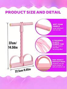 2pcs Fitness Resistance Bands, 6pcs Leg Resistance Bands With Handles, 8-Shaped Multifunctional Tension Ropes, High Intensity Elastic Shoulder & Back Open, Stretch Limbs, Pre-Assist, Tension Band Training, For Full Body Workout, Abdominal Shaping, Rowing And Flexibility Exercises, Stackable Fitness Equipment, Suitable For Yoga And Shaping, 8-Shaped, Pull-Up Assist Bands, Thigh Training Device, Gym, Sweating, Pilates - Multicolor - View 8