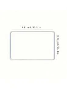 1pc Simple Silicone Rearview Mirror Protective Cover, Car Decor, Fit For Most Cars, Model Y/3 Center Console Protector, Protect Screen, Essential Car Accessory JPIC - 彩色 - 查看 10