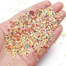 30g/Paket Payet Pentagram PVC 3.0mm, Desain Tanpa Lubang, Cocok untuk Kerajinan DIY, Casing Ponsel, Bordir, Pakaian, Sepatu, Tas, Pertunjukan Panggung, Dekorasi Pesta Festival - Payet bintang berujung lima - View 5