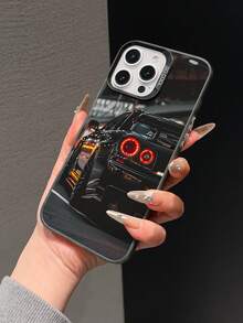 1个TPU+PC磨砂手机壳，赛车图案，超级跑车风格设计，防震保护套，兼容 17 Pro Max/16 Pro Max/17 Pro/17/16 Pro/16/15/14/13/12/11/Pro/Pro Max/X/XR/XS/XS Max/7/8/Plus，Galaxy S25 Ultra/S24 Ultra/S23 FE/S23 Ultra/S25/S24/S23，A56/A55/A54/A36/A16/A15/A05/A06，汽车爱好者的理想之选。 - 彩色 - 查看 3