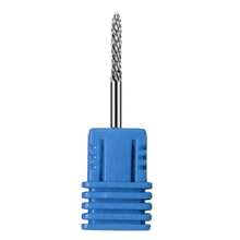 1/6 Đầu mài móng tay, 6 Mũi phay móng tay bằng cacbua, Đầu mài máy để loại bỏ acrylic hoặc gel trong làm móng, Mũi mài chuyên nghiệp 332 inch - Màu xanh lam - Xem 12