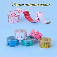 1/3 Random Color Modern Sewing Tape Measure, Double-Sided Soft Measurement, Suitable For DIY Sewing, Suitable For Various Measurements, Including Circumference Measurement, Suitable For Giving Surprise Gifts To Women. This Is Almost Perfect - A - View 12