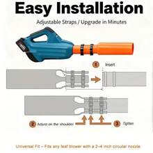 Heavy Duty High Efficiency Leaf Blower - Gardening Tool - A - View 7