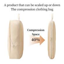 4pcs Travel Compression Packing Cubes, Foldable Clothes & Laundry Organizer - Multicolor - View 6