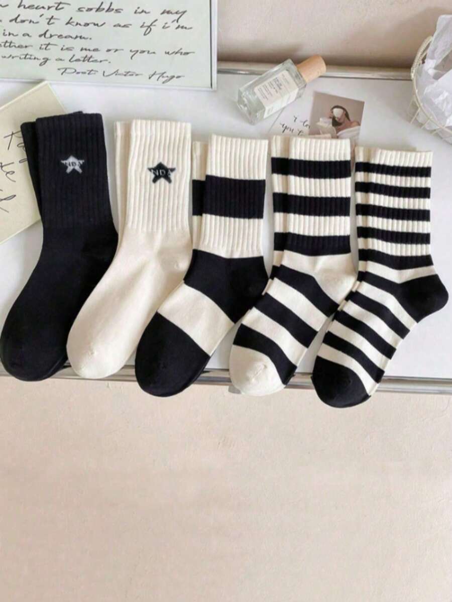 Women's Casual Versatile Ankle Socks - Multicolor - View 1