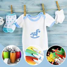 56片装3英寸淋浴间彩绘模板，可重复使用，可爱动物图案，非常适合用于连体衣、蛋糕等。 - 56pcs - 查看 5