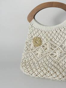 1枚女士优雅简约金属艺术造型时尚婚礼胸针，独特个性情侣魅力配饰 - 彩色 - 查看 5