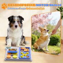 Interactive Dog Puzzle Toy Promotes Mental Stimulation & Slow Feeding, Suitable For All Breeds, Healthy Diet Design, Battery-Free - Multicolor - View 8