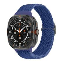 适用于三星 Galaxy Watch Ultra 47mm 的可调节尼龙编织运动表带及配件 - 彩色 - 查看 19