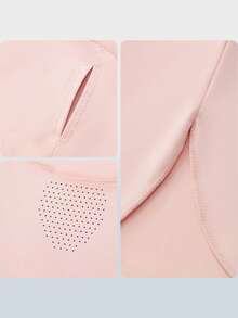 1件装男女通用夏季冰丝防紫外线面罩，男女通用防晒透气颈罩遮阳面纱骑行耳挂式面巾 - 多色 - 查看 9