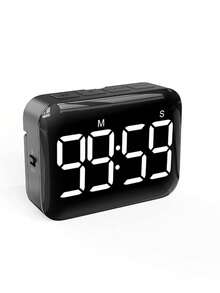 VOCOO Battery-Powered LED Timer, 3 Mounting Ways: Magnetic, Hanging & Stand For Table/Screen, Adjustable Volume & Brightness, Large Clear Digits, Kitchen Count Up/Down, 99 Min 59 Sec Max - Other - View 11