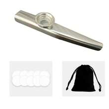 2026 New Metal Kazoo Musical Instrument, Kazoo Gift Party Favor, Christmas Stocking Stuffer - Multicolor - View 2
