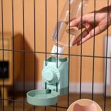 1件宠物用品，壁挂式宠物饮水器，猫咪水杯悬挂式水瓶，防溢狗咪饮水器，免喷水饮水器 - 500ml - 查看 6