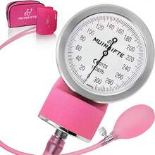 Handheld Upper Arm Blood Pressure Monitor With Stethoscope, Portable For Home Use - ALPS-GRAY - View 6