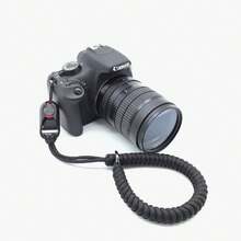 1个户外求生相机腕带，伞绳编织相机吊坠，通用相机编织伞绳腕带，腕带 - 彩色 - 查看 8