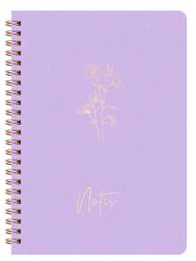 1pc Fashionable Minimalist Macaron Color A5 Spiral Notebook, Loose-Leaf, Fine Paper, Smooth Writing, Business Office Notepad, Daily Planner, Portable Diary, Office Meeting Record, Back To School - Multicolor - View 17