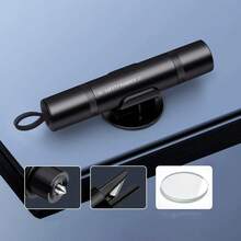 Martillo de para automóvil 2 en 1, rompedor de ventanas, herramienta de escape de emergencia - Multicolor - Ver 12