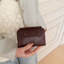Korean Style Soft Small Eyes Wallet, Short Wallet, Coin Purse, Compact Women's Wallet, Gift For Women Money Wallet Mini Wallet Purse Wallet Small Wallet Cute Wallet Travel Essential Summer Small Wallet - Multicolor - View 9