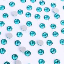 QIIY Non Hotfix Rhinestones Crystal CrystalAB High Quality Blue Tones Sliver Back SS6 1.9mm-2.1mm For Handmade Wedding Dresses Accessories And Other Application Scenarios - SS6 Silver Base With Blue Tones - View 10