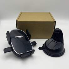 New Auto-Lock Car Phone Holder, Rotatable Suction Cup Universal Phone Mount Applicable For Dashboard And Windshield Navigation - Phone Stand - View 15