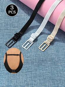 3pcs Bra Strap Non-Slip Clips, Adjustable Bra Strap Holder Accessories - Multicolor - View 11