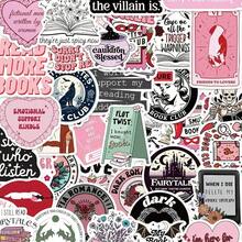 Romantic Book Stickers, A 50-Person Book Sticker Pack For Adults, Women And Teenagers, With Stickers For Pad, E-Book Readers, Laptops, Magazines, Scrapbooks And Magazines, School Supplies, Back To School - 多色 - 查看 7