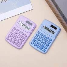 Cool And Cute Calculator With 8-Digit LCD Screen For Office And Student Use J2UM - Azul - View 1
