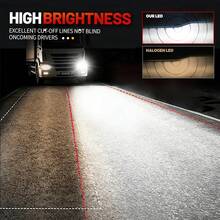 HYNBYZJ 2pcs H4 H7 LED Headlight H1 H11 9005 HB3 9006 HB4 280000LM 9054 CSP Canbus 32 Copper Tube Car Lamp Turbo Fog Lamp 6000K 12V 24V - A - View 7