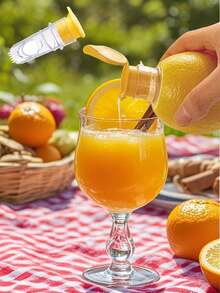 Travel-Friendly Handheld Citrus Juicer, Easy Squeeze Manual Juice Press For Fresh Lemonade, & Dishwasher - Multicolor - View 2