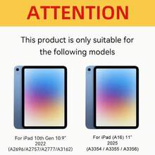 CJIAXIN Transparent Hard Back Case Cover With Pencil Slot For IPad 11th Gen (A16) 11-Inch And 10.9-Inch 2022 Model - Black - View 3